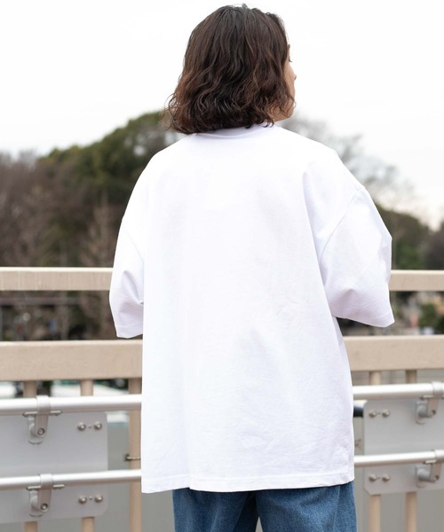 BEN DAVIS（ベンデイビス）の「∴WEGO/【一部店限定】別注ベンデイビスワンポイントT（Tシャツ/カットソー・メンズ・ホワイト/ブラック/グレー/ブルー/ダークグリーン・MEDIUM/LARGE）」の22枚目の写真