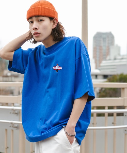 BEN DAVIS（ベンデイビス）の「∴WEGO/【一部店限定】別注ベンデイビスワンポイントT（Tシャツ/カットソー・メンズ・ホワイト/ブラック/グレー/ブルー/ダークグリーン・MEDIUM/LARGE）」の20枚目の写真