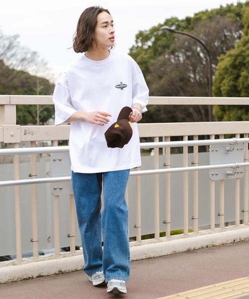 BEN DAVIS（ベンデイビス）の「∴WEGO/【一部店限定】別注ベンデイビスワンポイントT（Tシャツ/カットソー・メンズ・ホワイト/ブラック/グレー/ブルー/ダークグリーン・MEDIUM/LARGE）」の12枚目の写真