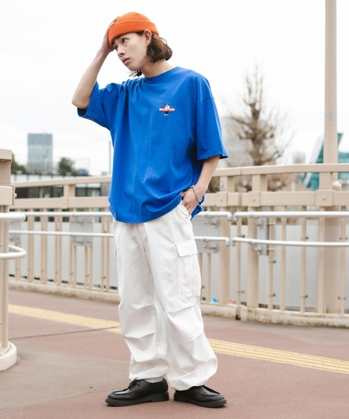 BEN DAVIS（ベンデイビス）の「∴WEGO/【一部店限定】別注ベンデイビスワンポイントT（Tシャツ/カットソー・メンズ・ホワイト/ブラック/グレー/ブルー/ダークグリーン・MEDIUM/LARGE）」の19枚目の写真