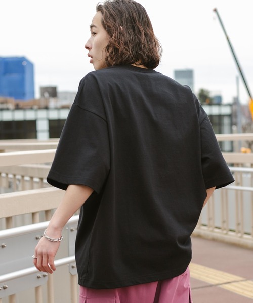 BEN DAVIS（ベンデイビス）の「∴WEGO/【一部店限定】別注ベンデイビスワンポイントT（Tシャツ/カットソー・メンズ・ホワイト/ブラック/グレー/ブルー/ダークグリーン・MEDIUM/LARGE）」の16枚目の写真