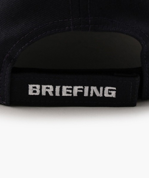 BRIEFING（ブリーフィング）の「【ブリーフィングゴルフ】MENS RAMIE CAP（サンバイザー・メンズ・ホワイト/ライトブラウン/ネイビー/オリーブ・FREE）」の6枚目の写真