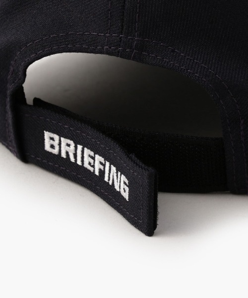 BRIEFING（ブリーフィング）の「【ブリーフィングゴルフ】MENS RAMIE CAP（サンバイザー・メンズ・ホワイト/ライトブラウン/ネイビー/オリーブ・FREE）」の7枚目の写真