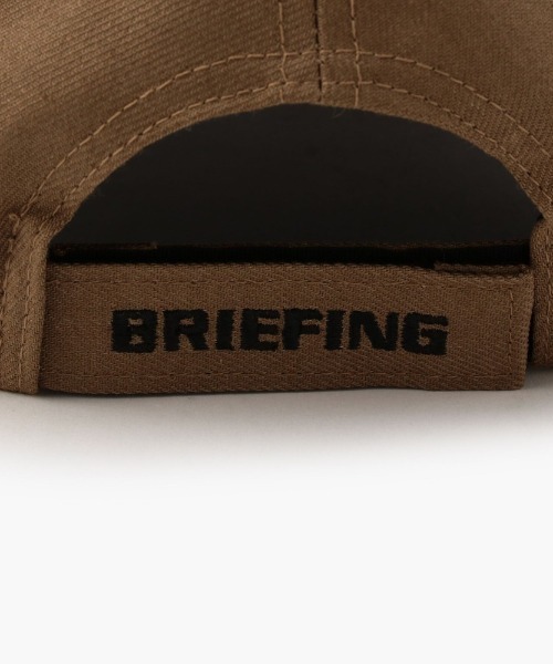 BRIEFING（ブリーフィング）の「【ブリーフィングゴルフ】MENS RAMIE CAP（サンバイザー・メンズ・ホワイト/ライトブラウン/ネイビー/オリーブ・FREE）」の10枚目の写真