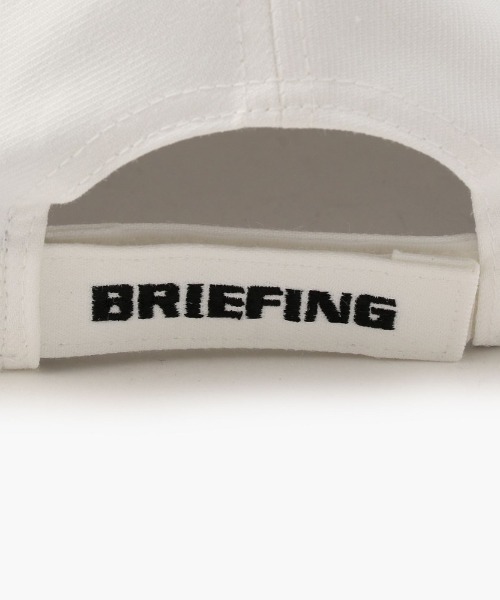 BRIEFING（ブリーフィング）の「【ブリーフィングゴルフ】MENS RAMIE CAP（サンバイザー・メンズ・ホワイト/ライトブラウン/ネイビー/オリーブ・FREE）」の12枚目の写真