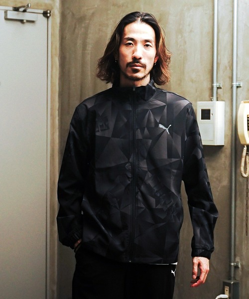 【PUMA】プーマ 521843 ウーブンクロスAOPジャケット