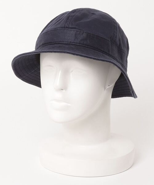 BROOKS BROTHERS ハット　サファリ　ベージュ　ネイビー　L　XL BROOKS BROTHERS（ブルックスブラザーズ）の「リネン サファリ