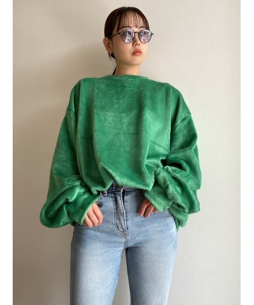 AMAIL(アマイル)の「Fuwa loose cloth(その他トップス・レディース・ピンク/グリーン/アイボリー・FREE)」の16枚目の写真