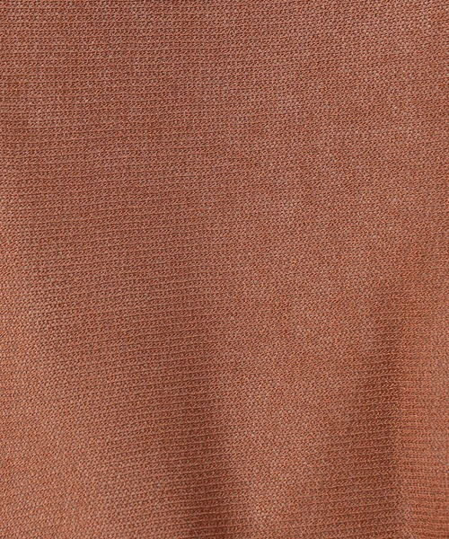 Grand PARK（グランドパーク）の「半袖サマーニット（ニット/セーター・レディース・ベージュ/キャメル/レッド/チャコールグレー/ブルー・FREE）」の18枚目の写真