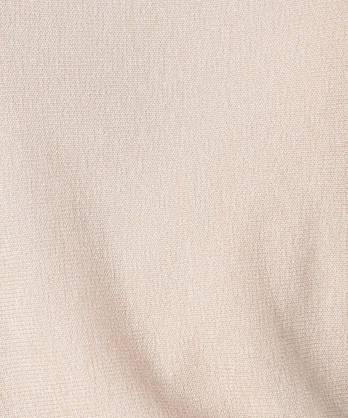 Grand PARK（グランドパーク）の「半袖サマーニット（ニット/セーター・レディース・ベージュ/キャメル/レッド/チャコールグレー/ブルー・FREE）」の19枚目の写真