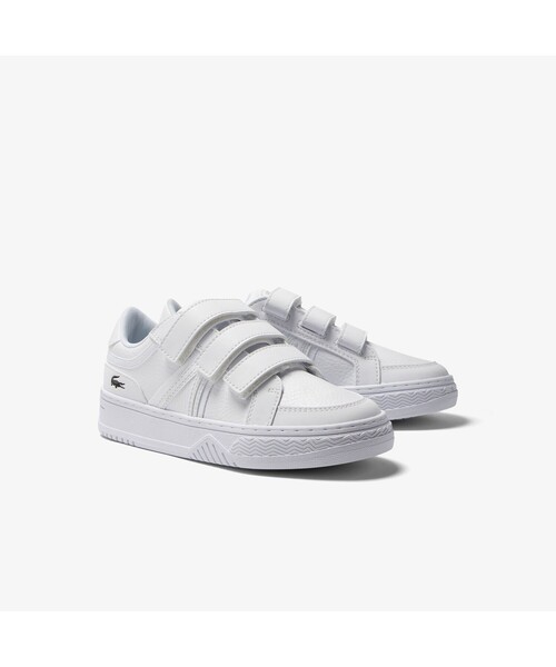 LACOSTE(ラコステ)の「キッズ L001 123 4 SUC(スニーカー・キッズ・ホワイト・20.5cm/18.0cm/17.0cm/19.0cm)」の4枚目の写真