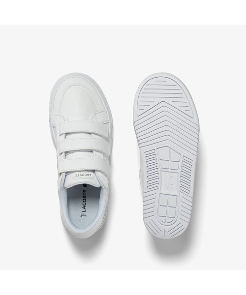 LACOSTE(ラコステ)の「キッズ L001 123 4 SUC(スニーカー・キッズ・ホワイト・20.5cm/18.0cm/17.0cm/19.0cm)」の5枚目の写真