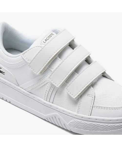 LACOSTE(ラコステ)の「キッズ L001 123 4 SUC(スニーカー・キッズ・ホワイト・20.5cm/18.0cm/17.0cm/19.0cm)」の2枚目の写真