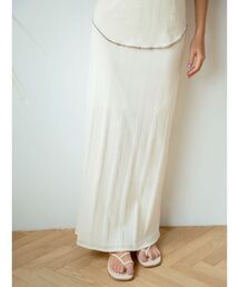 MILLER | Miller別注 カラーステッチストレートスカート(スカート)