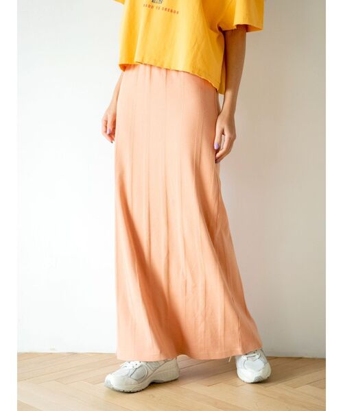 MILLER（ミラー）の「Miller別注 カラーステッチストレートスカート（スカート・レディース・オフホワイト/オレンジ/ブルー・FREE）」の19枚目の写真