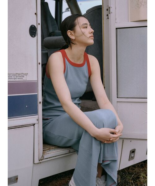 MILLER（ミラー）の「Miller別注 カラーステッチストレートスカート（スカート・レディース・オフホワイト/オレンジ/ブルー・FREE）」の13枚目の写真