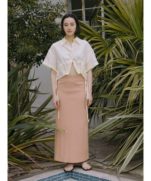 MILLER（ミラー）の「Miller別注 カラーステッチストレートスカート（スカート・レディース・オフホワイト/オレンジ/ブルー・FREE）」の12枚目の写真