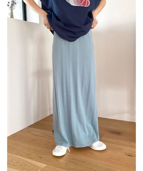 MILLER（ミラー）の「Miller別注 カラーステッチストレートスカート（スカート・レディース・オフホワイト/オレンジ/ブルー・FREE）」の11枚目の写真