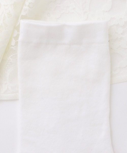 Lace Ladies(レースレディース)の「【10足セット】コットン無地スムースショート丈ソックス(ソックス/靴下・レディース・ブラック/マルチ/ホワイト・FREE)」の9枚目の写真