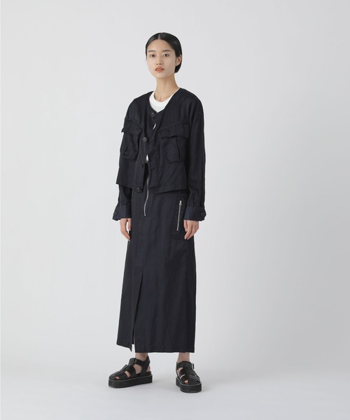 キュプラサテン　ズッカ　zucca ZUCCa（ズッカ）の「キュプラサテン/スカート（スカート）」 - WEAR