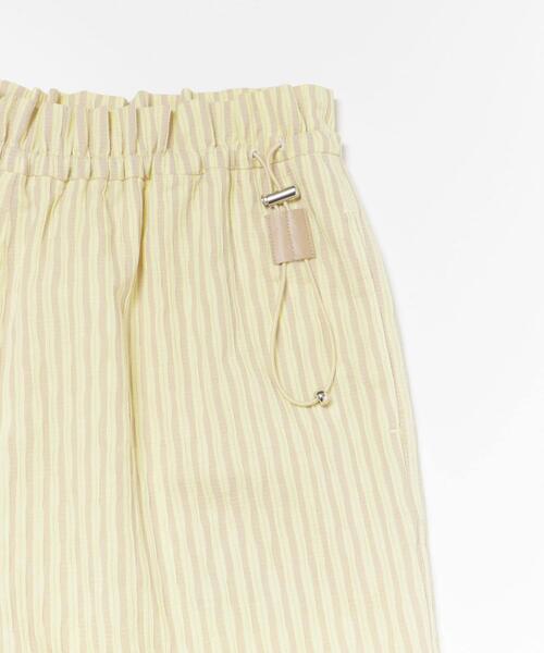 LAATO（ラート）の「KINCHAKU WIDE EASY PANTS（その他パンツ・レディース・イエロー/ベージュ・FREE）」の5枚目の写真