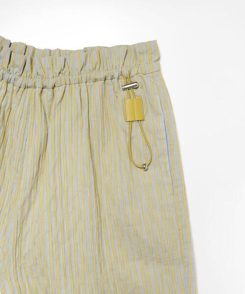 LAATO（ラート）の「KINCHAKU WIDE EASY PANTS（その他パンツ・レディース・イエロー/ベージュ・FREE）」の10枚目の写真