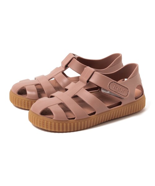 igor（イゴール）の「igor / NICO CARAMEL サンダル 23（11～20cm）（サンダル・キッズ・レッド系その他5/クリーム/ブラウン系その他3/オフホワイト/グリーン系その他4/インディゴブルー・19㎝/20cm/14.5㎝/14cm/18.5cm/13cm/11cm/17cm/15cm/12.5cm/16cm/12cm/16.5cm/18cm）」の6枚目の写真