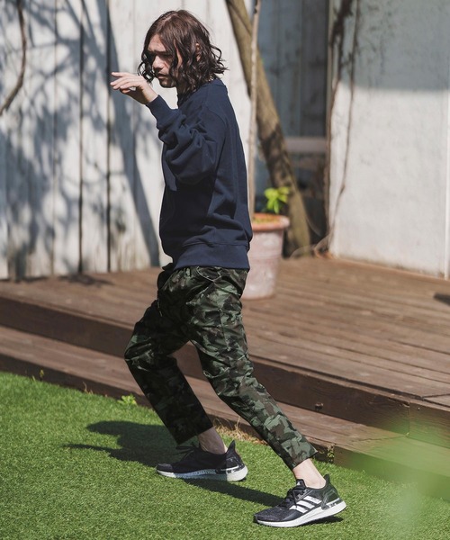 CAMBIO（カンビオ）の「mp11045-Digital Camouflage Relax Pants パンツ（その他パンツ・メンズ・カーキ/グレー・M/L/S）」の6枚目の写真