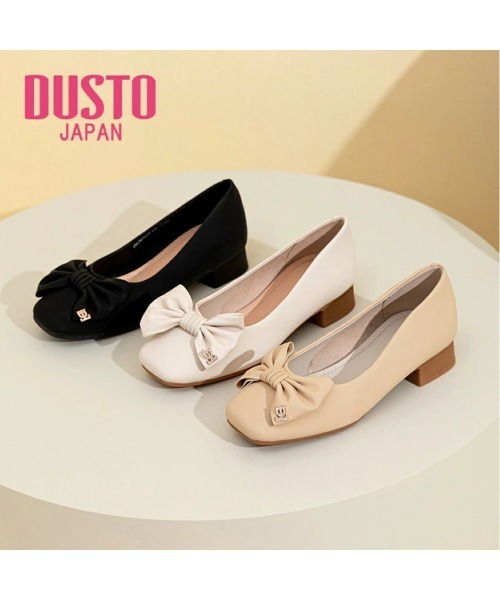 tone(トーン)の「【DUSTO】レディースパンプス(MA)(パンプス・レディース・ベージュ系その他/ブラック/ベージュ・23.5/24/23)」の2枚目の写真
