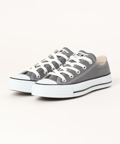 CONVERSE(コンバース)の「《CONVERSE》オールスター OX(スニーカー・レディース・チャコール/ホワイト/マルーン/ネイビー/レッド/ブラック×ブラック/ホワイト×ホワイト/ブラック・23.0cm/23.5cm/24.0cm/24.5cm/25.0cm/22.5cm)」の6枚目の写真