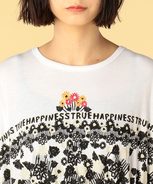 FRAPBOIS（フラボア）の「半袖ワンピース（ワンピース・レディース・ホワイト・1）」の3枚目の写真