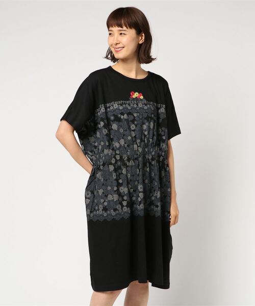 FRAPBOIS（フラボア）の「半袖ワンピース（ワンピース・レディース・ホワイト・1）」の8枚目の写真