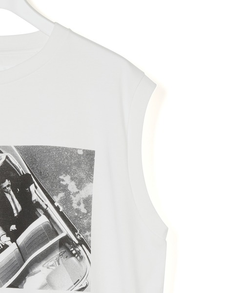 JANE SMITH / JOHN SMITH（ジェーンスミスジョンスミス）の「【Jane Smith】JAMIE MORGAN POW WOW N/S T-SHIRT（タンクトップ・レディース・ホワイト/ベージュ・S）」の10枚目の写真