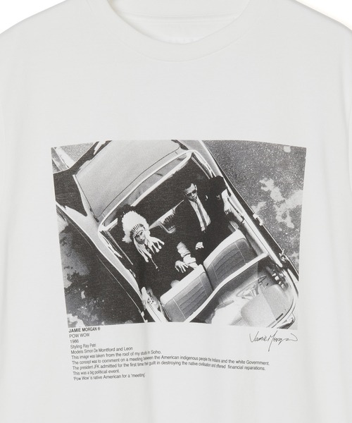 JANE SMITH / JOHN SMITH（ジェーンスミスジョンスミス）の「【Jane Smith】JAMIE MORGAN POW WOW N/S T-SHIRT（タンクトップ・レディース・ホワイト/ベージュ・S）」の15枚目の写真