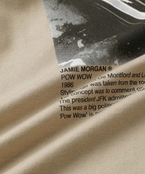 JANE SMITH / JOHN SMITH（ジェーンスミスジョンスミス）の「【Jane Smith】JAMIE MORGAN POW WOW N/S T-SHIRT（タンクトップ・レディース・ホワイト/ベージュ・S）」の5枚目の写真