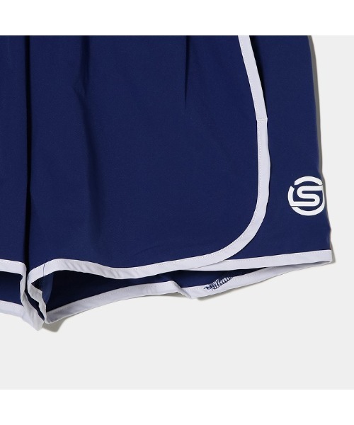 SKINS(スキンズ)の「SKINS(スキンズ)ランニングウーブンショートパンツ(その他パンツ・レディース・ブルー系/ブラック・40/38)」の13枚目の写真