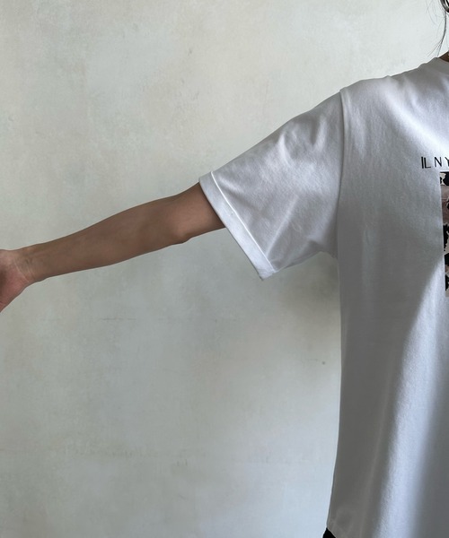 DouDou(ドゥドゥ)の「【WEB限定】レオパード転写TEE(Tシャツ/カットソー・レディース・ブラック/オフホワイト/ブラウン・FREE)」の18枚目の写真