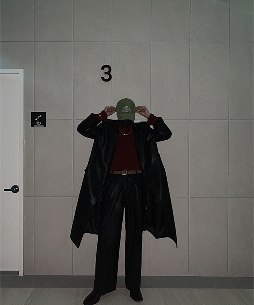 ASCLO(エジュクロ)の「ASCLO Leather Wide Slacks(スラックス・メンズ・ブラック・SMALL/MEDIUM/LARGE)」の22枚目の写真