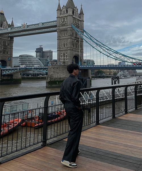 ASCLO(エジュクロ)の「ASCLO Leather Wide Slacks(スラックス・メンズ・ブラック・SMALL/MEDIUM/LARGE)」の14枚目の写真