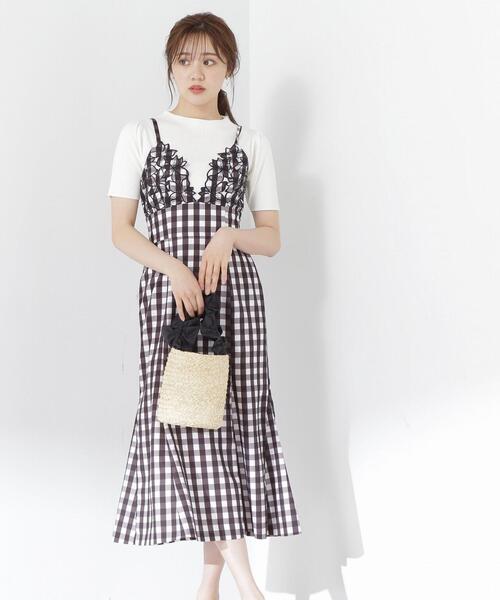 PROPORTION BODY DRESSING（プロポーションボディドレッシング）の「ハーフスリーブバックボタンニット / 1213270502（ニット/セーター・レディース・ブラック/グレー/ホワイト/レッド・SMALL/MEDIUM）」の18枚目の写真