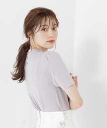 PROPORTION BODY DRESSING | ハーフスリーブバックボタンニット / 1213270502(ニット/セーター)