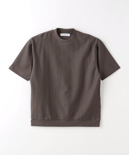 green label relaxing（グリーンレーベルリラクシング）の「ミラノビズ クルーネック Tシャツ（Tシャツ/カットソー・メンズ・ブラック/ライトグレー/モカ/グレー・S/M/L/XL）」の15枚目の写真