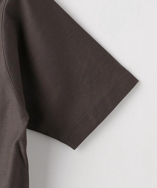 green label relaxing（グリーンレーベルリラクシング）の「ミラノビズ クルーネック Tシャツ（Tシャツ/カットソー・メンズ・ブラック/ライトグレー/モカ/グレー・S/M/L/XL）」の12枚目の写真