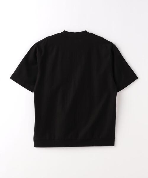 green label relaxing（グリーンレーベルリラクシング）の「ミラノビズ クルーネック Tシャツ（Tシャツ/カットソー・メンズ・ブラック/ライトグレー/モカ/グレー・S/M/L/XL）」の8枚目の写真