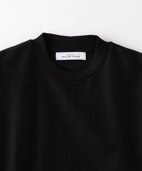 green label relaxing（グリーンレーベルリラクシング）の「ミラノビズ クルーネック Tシャツ（Tシャツ/カットソー・メンズ・ブラック/ライトグレー/モカ/グレー・S/M/L/XL）」の6枚目の写真