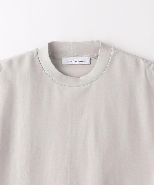 green label relaxing（グリーンレーベルリラクシング）の「ミラノビズ クルーネック Tシャツ（Tシャツ/カットソー・メンズ・ブラック/ライトグレー/モカ/グレー・S/M/L/XL）」の20枚目の写真