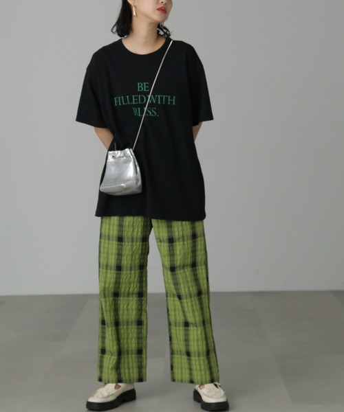 FREE'S MART（フリーズマート）の「◆ワッシャーチェックイージーパンツ（その他パンツ・レディース・ブラウン系その他/グリーン・SMALL/MEDIUM）」の19枚目の写真