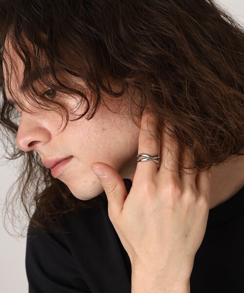 tk.TAKEO KIKUCHI（ティーケータケオキクチ）の「◆ステンレスリング（リング・メンズ・シルバー/シルバー系/シルバー系1・13/17）」の4枚目の写真