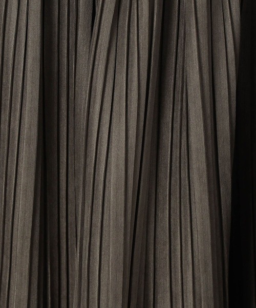 Grand PARK（グランドパーク）の「ミジンコール プリーツスカート（スカート・レディース・カーキ/オレンジ/ネイビー/マスタード・FREE）」の16枚目の写真