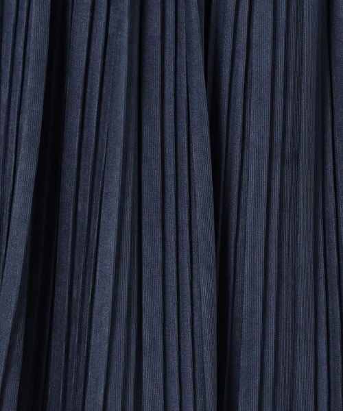 Grand PARK（グランドパーク）の「ミジンコール プリーツスカート（スカート・レディース・カーキ/オレンジ/ネイビー/マスタード・FREE）」の17枚目の写真